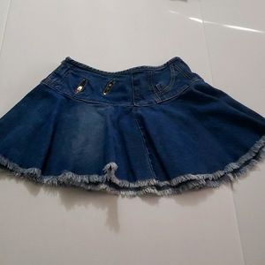 Blue Jean mini skirt